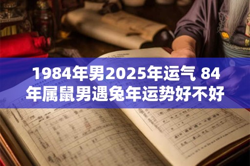 1984年男2025年运气 84年属鼠男遇兔年运势好不好