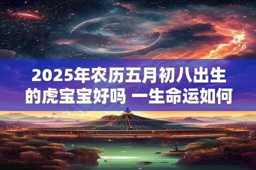 2025年农历五月初八出生的虎宝宝好吗 一生命运如何