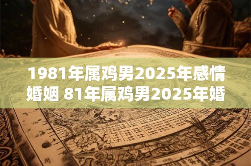1981年属鸡男2025年感情婚姻 81年属鸡男2025年婚姻运势