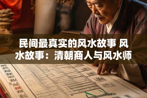 民间最真实的风水故事 风水故事：清朝商人与风水师的故事