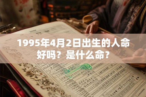 1995年4月2日出生的人命好吗？是什么命？