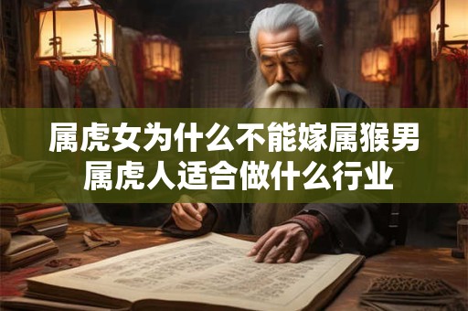 属虎女为什么不能嫁属猴男 属虎人适合做什么行业 属虎女为什么不能嫁属猴男 属虎人适合做什么行业