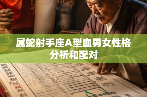 属蛇射手座A型血男女性格分析和配对