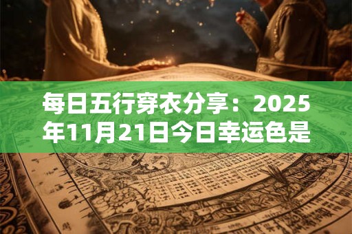 每日五行穿衣分享：2025年11月21日今日幸运色是什么