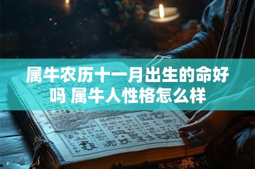属牛农历十一月出生的命好吗 属牛人性格怎么样