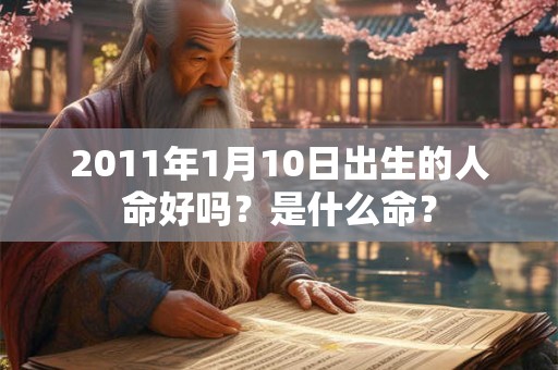 2011年1月10日出生的人命好吗？是什么命？