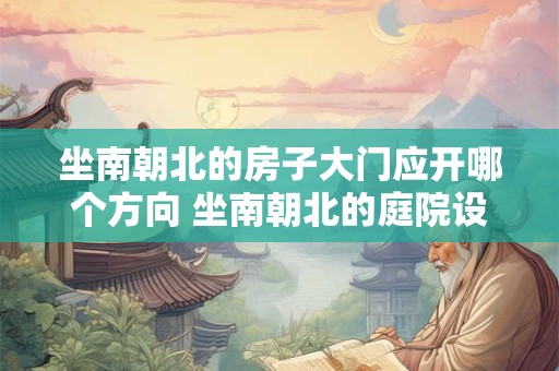 坐南朝北的房子大门应开哪个方向 坐南朝北的庭院设计