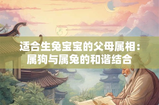 适合生兔宝宝的父母属相:属狗与属兔的和谐结合 适合生兔宝宝的父母属相:属狗与属兔的和谐结合