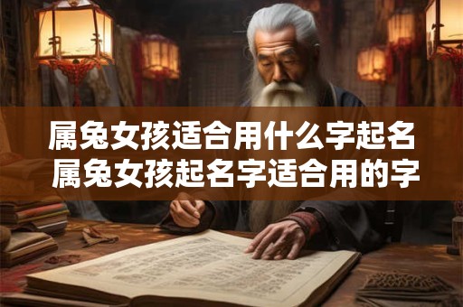 属兔女孩适合用什么字起名 属兔女孩起名字适合用的字