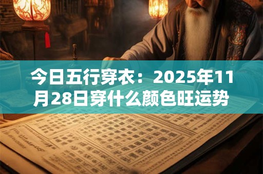 今日五行穿衣：2025年11月28日穿什么颜色旺运势