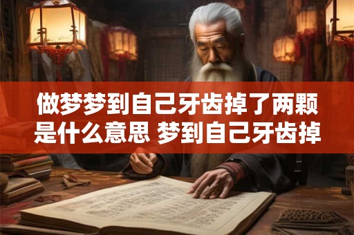 做梦梦到自己牙齿掉了两颗是什么意思 梦到自己牙齿掉了两颗是什么意思