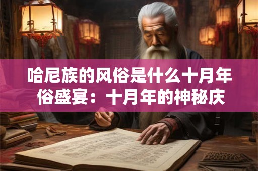 哈尼族的风俗是什么十月年 俗盛宴：十月年的神秘庆典