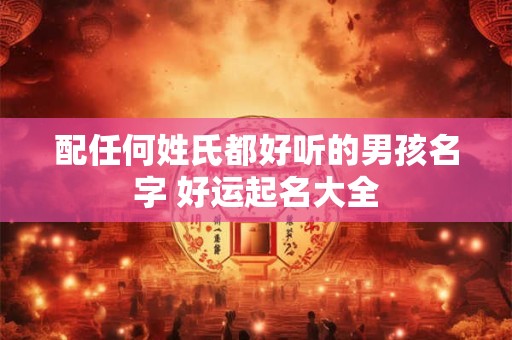 配任何姓氏都好听的男孩名字 好运起名大全