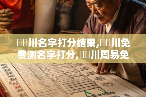 葉臨川名字打分结果,葉臨川免费测名字打分,葉臨川周易免费测名字打分