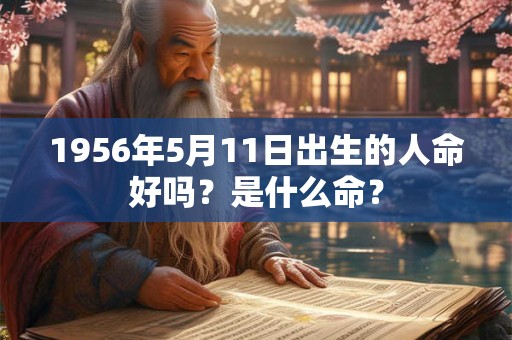 1956年5月11日出生的人命好吗？是什么命？