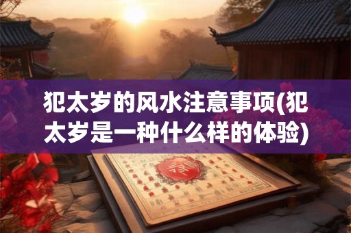犯太岁的风水注意事项(犯太岁是一种什么样的体验)