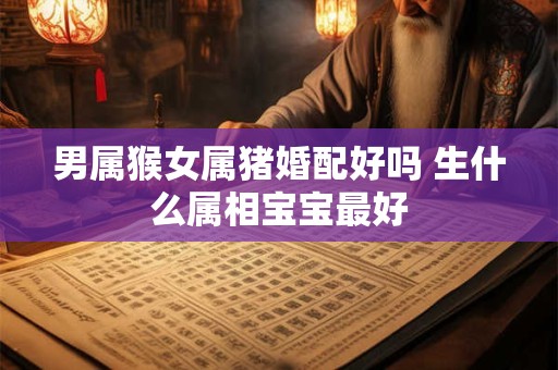 男属猴女属猪婚配好吗 生什么属相宝宝最好
