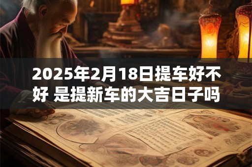 2025年2月18日提车好不好 是提新车的大吉日子吗