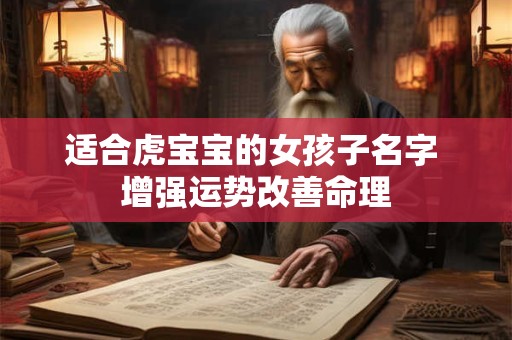 适合虎宝宝的女孩子名字 增强运势改善命理