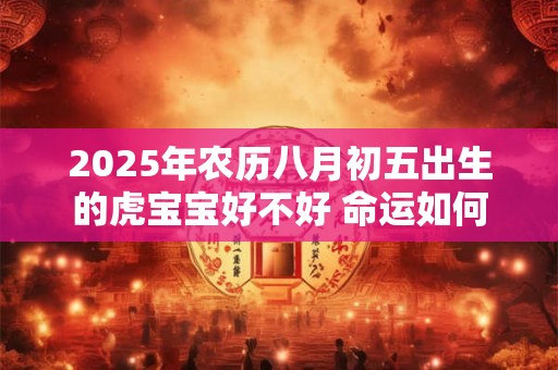 2025年农历八月初五出生的虎宝宝好不好 命运如何