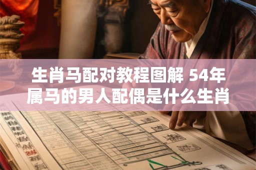 生肖马配对教程图解 54年属马的男人配偶是什么生肖
