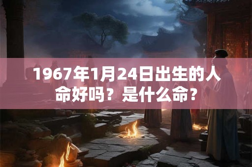 1967年1月24日出生的人命好吗？是什么命？