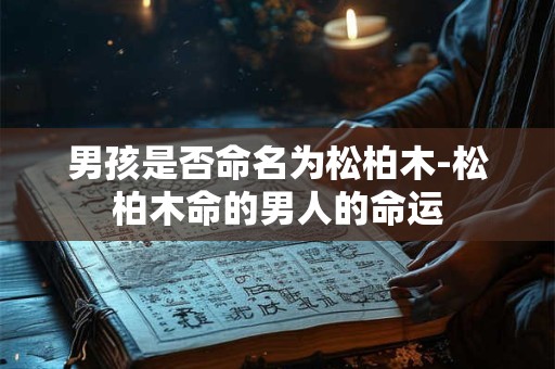 男孩是否命名为松柏木-松柏木命的男人的命运