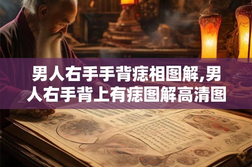 男人右手手背痣相图解,男人右手背上有痣图解高清图