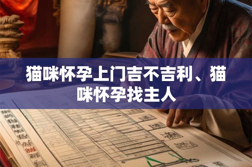 猫咪怀孕上门吉不吉利、猫咪怀孕找主人