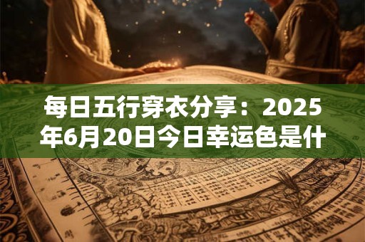 每日五行穿衣分享:2025年6月20日今日幸运色是什么 每日五行穿衣分享:2025年6月20日今日幸运色是什么