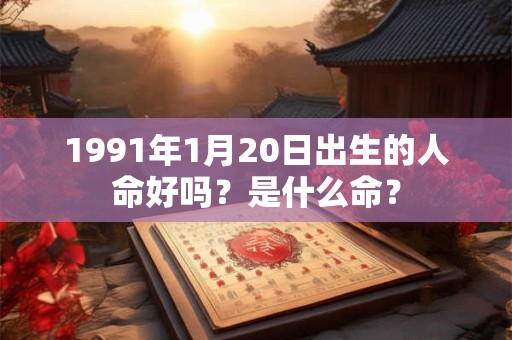 1991年1月20日出生的人命好吗？是什么命？
