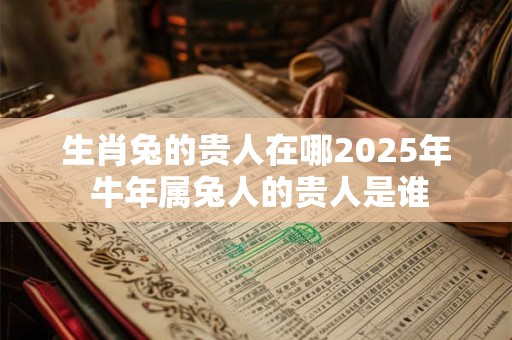 生肖兔的贵人在哪2025年 牛年属兔人的贵人是谁