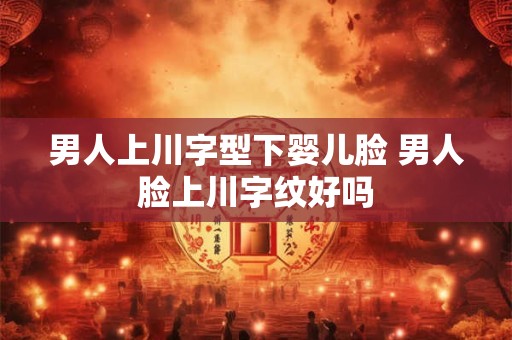 男人上川字型下婴儿脸 男人脸上川字纹好吗