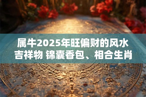 属牛2025年旺偏财的风水吉祥物 锦囊香包、相合生肖配饰