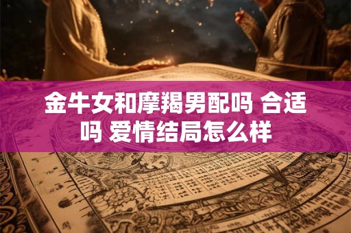 金牛女和摩羯男配吗 合适吗 爱情结局怎么样