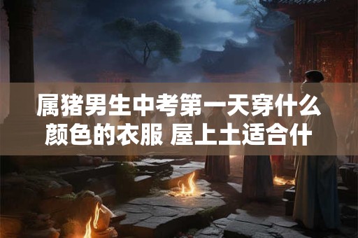 属猪男生中考第一天穿什么颜色的衣服 屋上土适合什么颜色 属猪男生中考第一天穿什么颜色的衣服 屋上土适合什么颜色