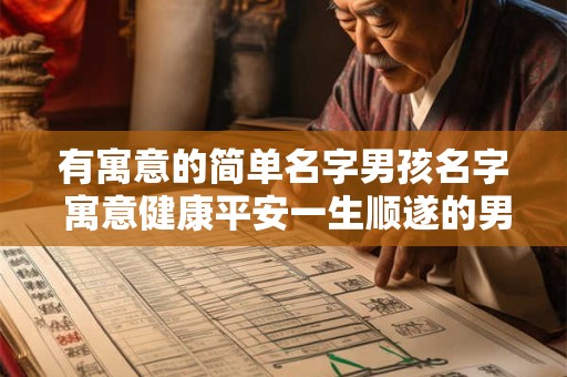 详细阅读:有寓意的简单名字男孩名字 寓意健康平安一生顺遂的男孩名字 有寓意的简单名字男孩名字 寓意健康平安一生顺遂的男孩名字
