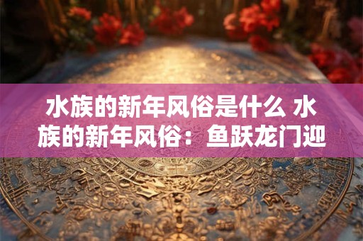 水族的新年风俗是什么 水族的新年风俗:鱼跃龙门迎好运 水族的新年风俗是什么 水族的新年风俗:鱼跃龙门迎好运
