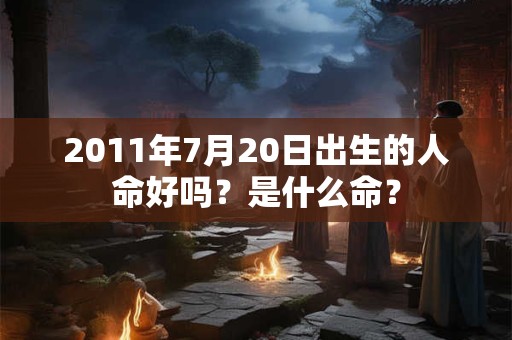 2011年7月20日出生的人命好吗？是什么命？
