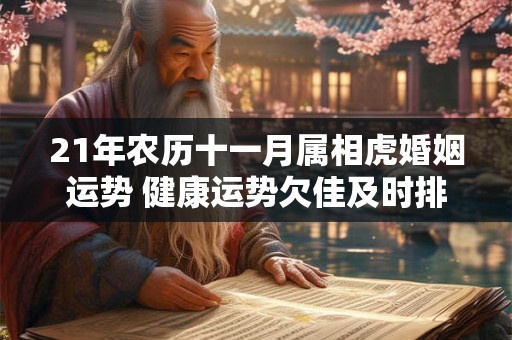 21年农历十一月属相虎婚姻运势 健康运势欠佳及时排压