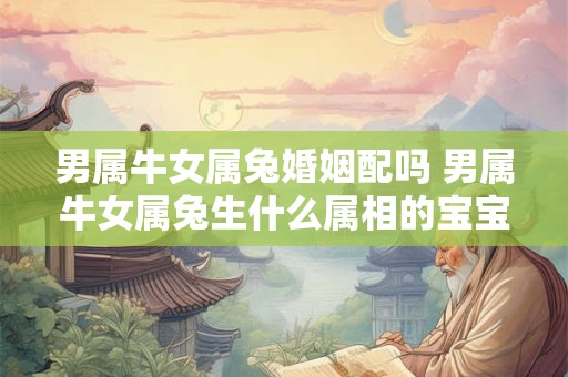 男属牛女属兔婚姻配吗 男属牛女属兔生什么属相的宝宝好
