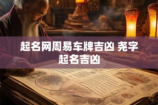 起名网周易车牌吉凶 尧字起名吉凶