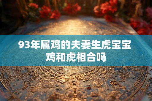 93年属鸡的夫妻生虎宝宝 鸡和虎相合吗