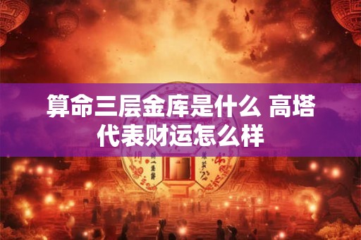 算命三层金库是什么 高塔代表财运怎么样