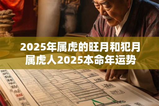 2025年属虎的旺月和犯月 属虎人2025本命年运势
