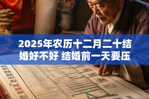 2025年农历十二月二十结婚好不好 结婚前一天要压床吗