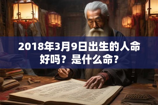 2018年3月9日出生的人命好吗？是什么命？