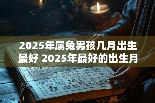 2025年属兔男孩几月出生最好 2025年最好的出生月份