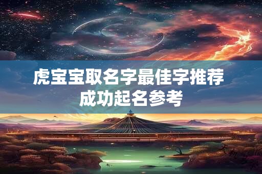 虎宝宝取名字最佳字推荐 成功起名参考