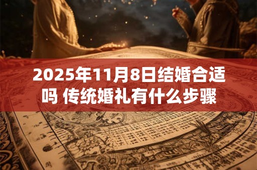 2025年11月8日结婚合适吗 传统婚礼有什么步骤